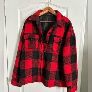Tuckernuck  buffalo plaid jacket